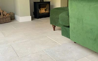 Natural Stone Living Room Floor Ideas